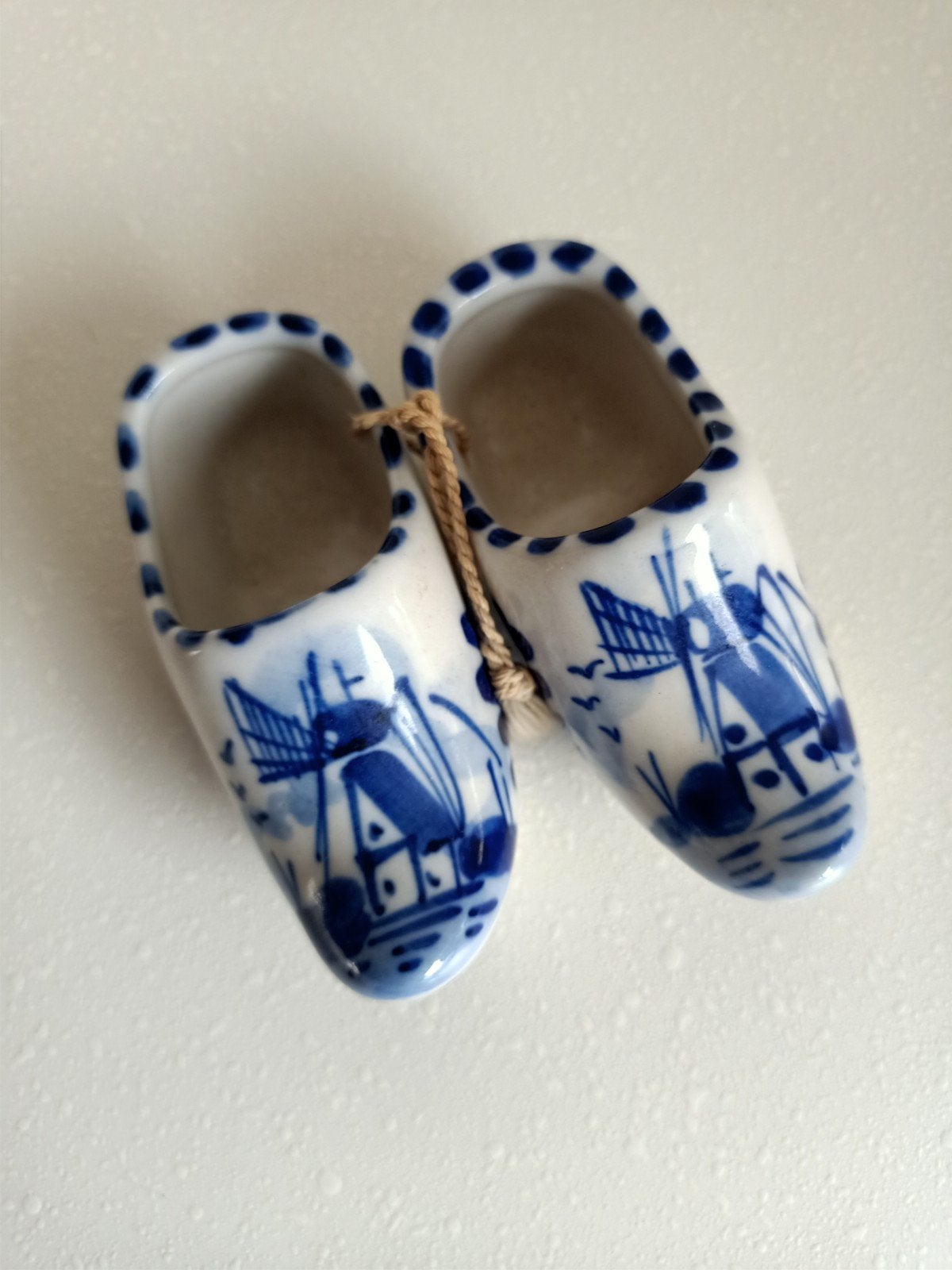 Handbeschilderde Delfts blauwe klompjes, Ophalen of Verzenden