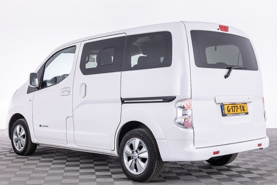 Nissan e-NV200 Evalia 40 kWh Connect Edition 7p ✅ 1e Eigen, 12 maanden, Zwart, 7 stoelen, Wit