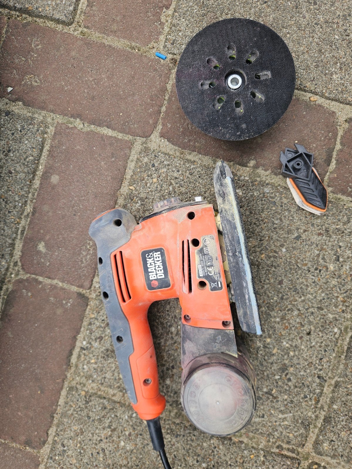 Black & Decker 4-in-1 elektrische schuurmachine, Ophalen, Gebruikt, Minder dan 600 watt, Overige typen