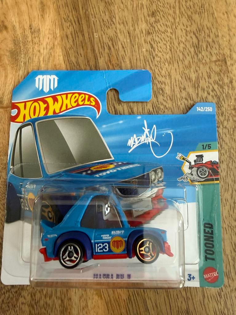 Hot Wheels Tooned Mazda RX-3 - Nieuw in verpakking, Ophalen of Verzenden, Zo goed als nieuw