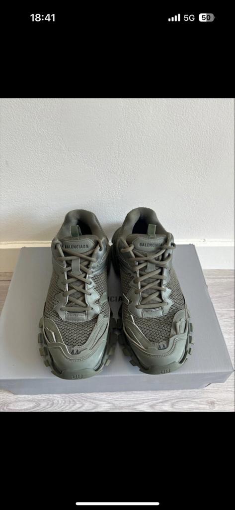 Balenciaga Track sneakers grijs/groen, Ophalen of Verzenden, Groen, Sneakers of Gympen, Zo goed als nieuw