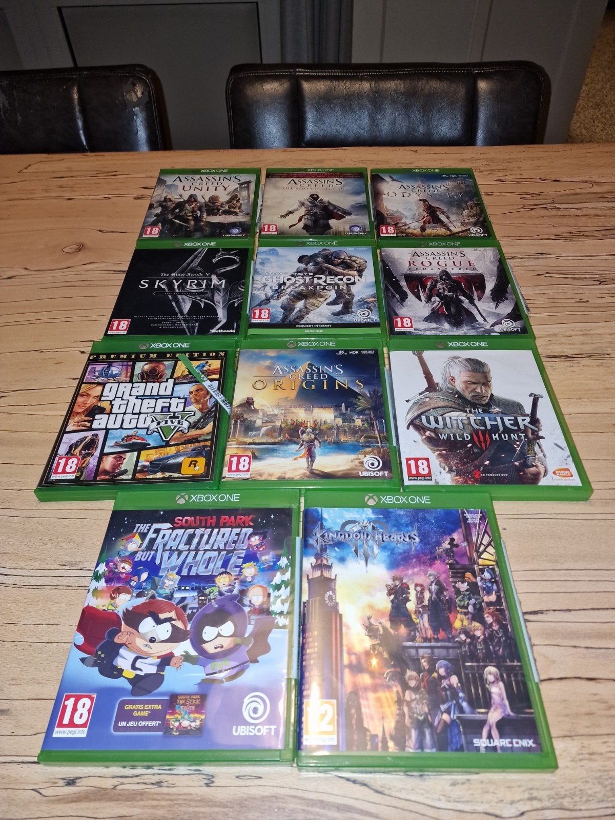 Grote collectie Xbox One games - Diverse top titels, Ophalen of Verzenden, 1 TB, Met 1 controller, Gebruikt