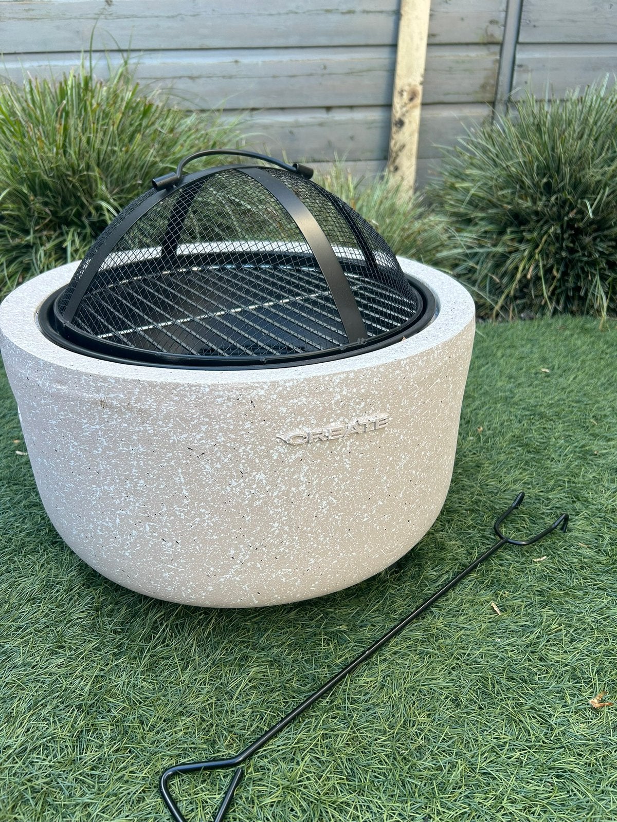 Vuurschaal & bbq van create (nieuw), Tuin en Terras, Ophalen, Nieuw