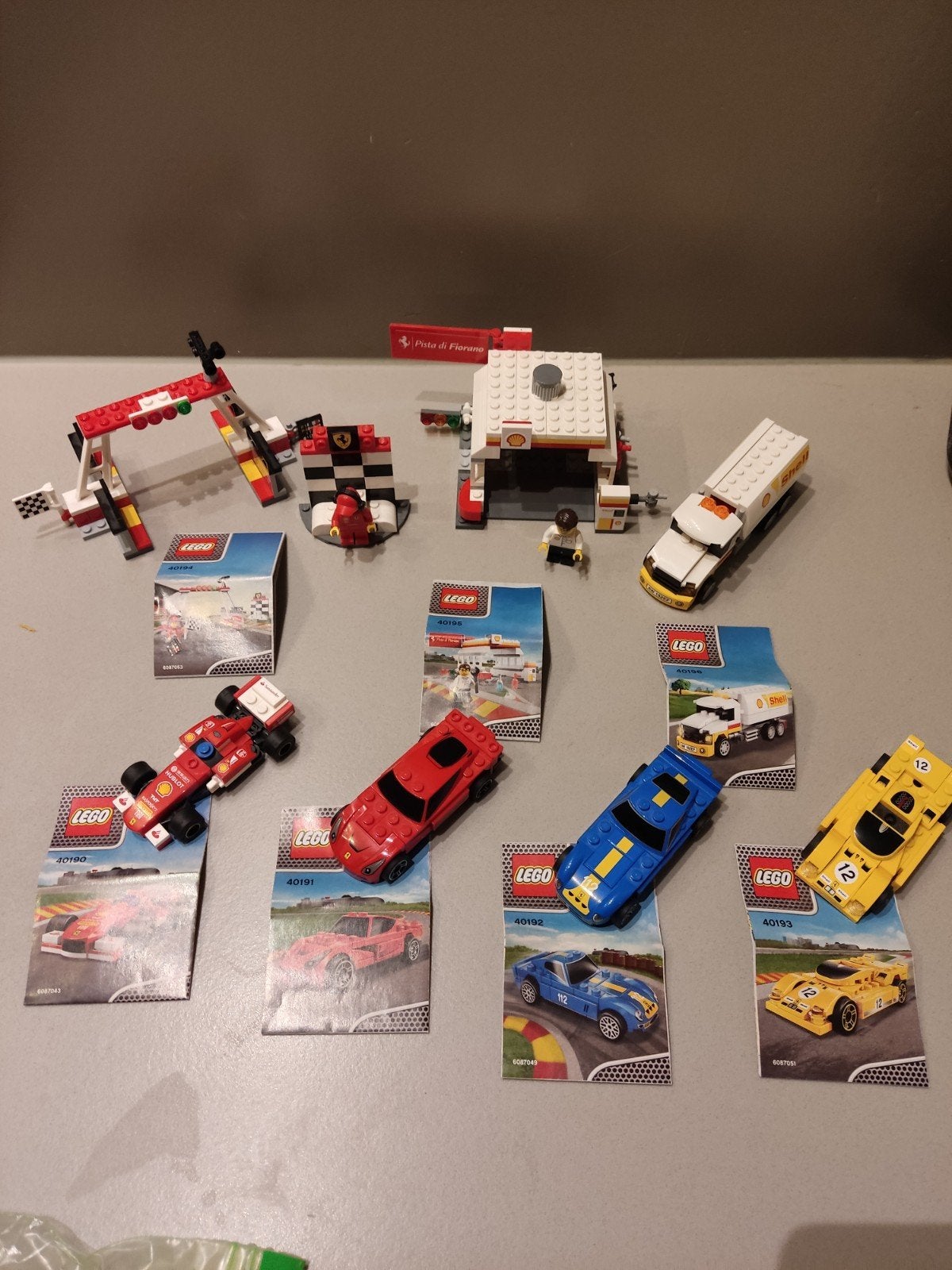 Lego Shell set 40190 40191 40192 40193 40194 40195 40196, Overige thema's, Lego, Ophalen of Verzenden, Zo goed als nieuw