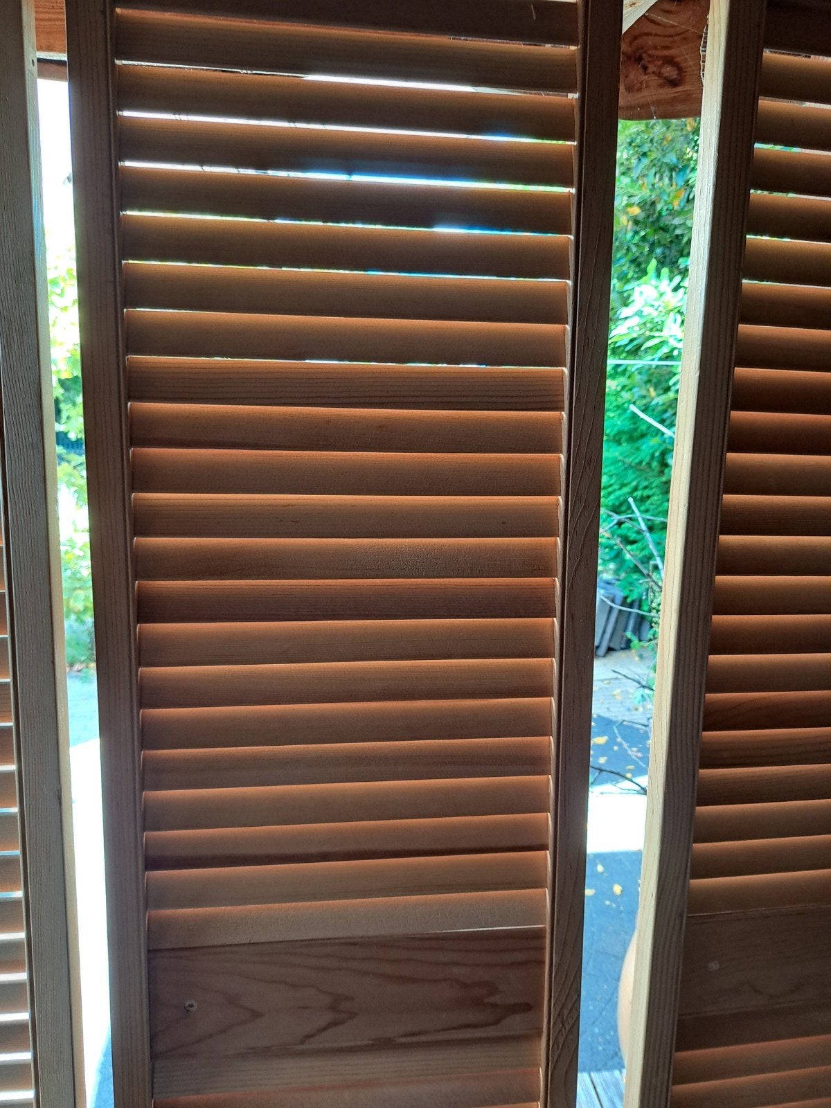 Te koop lamellen deuren 4 stuks  Beuken hout, Ophalen, Zo goed als nieuw