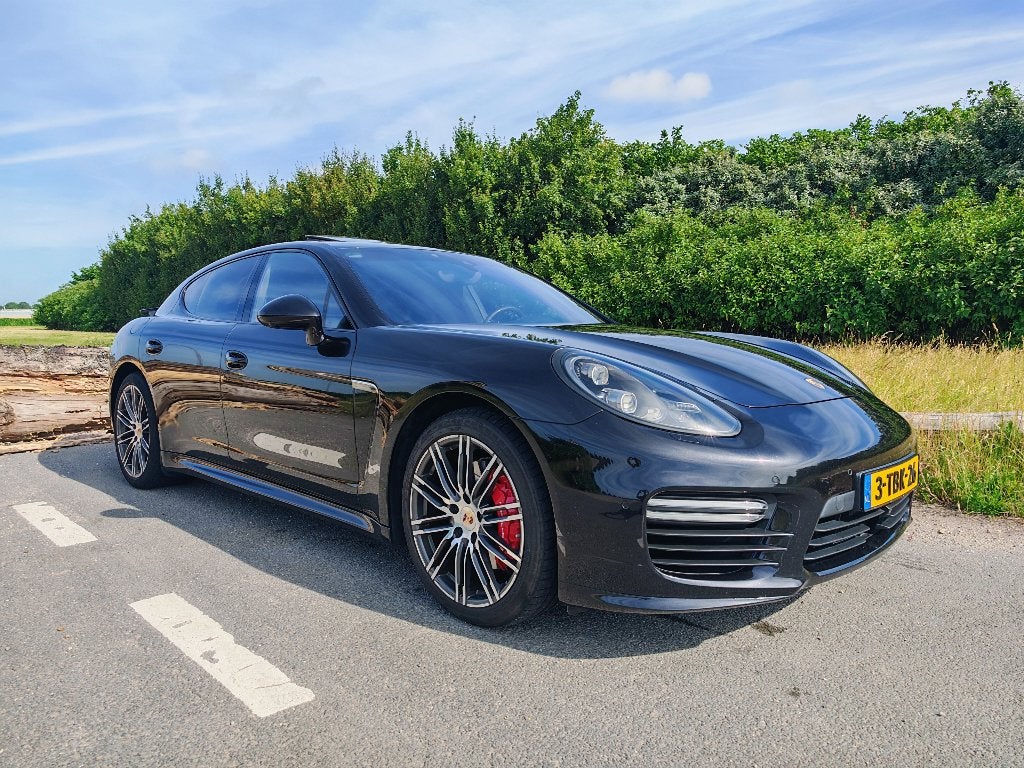 Porsche Panamera S E-Hybrid 3.0 V6 416pk Uniek GTS/Turbo VOL, Auto's, Automaat, Achterwielaandrijving, Zwart, 2995 cc