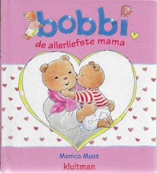 Monica Maas: BOBBI de allerliefste mama (groot formaat), Boeken, Ophalen of Verzenden, Zo goed als nieuw, Fictie algemeen