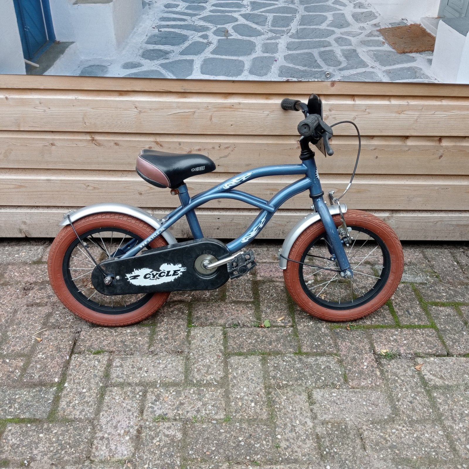 Leuke 14 inch 2Cycle jongensfiets met hand- en terugtraprem, Gebruikt, Velgrem, Minder dan 16 inch, Ophalen