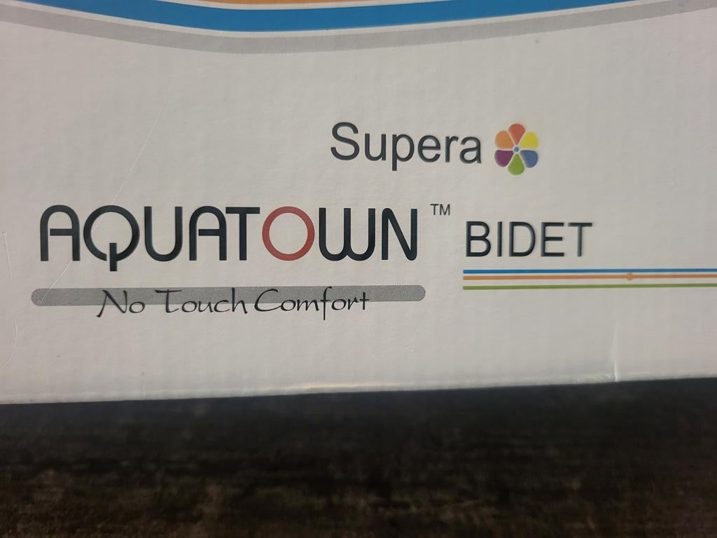 Aquatown Supera Bidet - Niet-elektrisch opzetstuk nieuw, Doe-het-zelf en Verbouw, Sanitair, Ophalen of Verzenden, Nieuw, Toilet