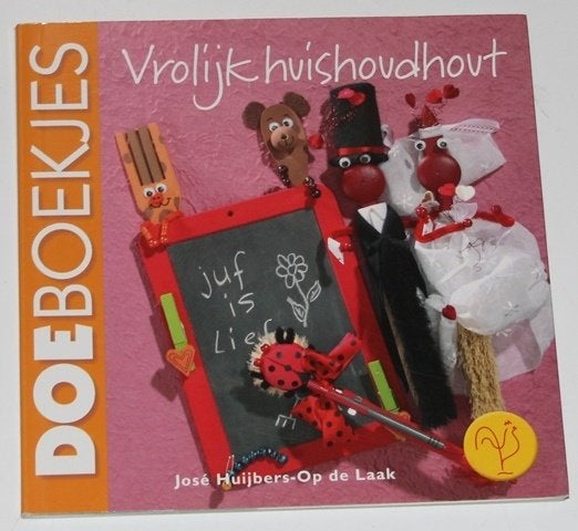 Vrolijk huishoudhout - doe3535, Ophalen of Verzenden, Zo goed als nieuw, Houtbewerking