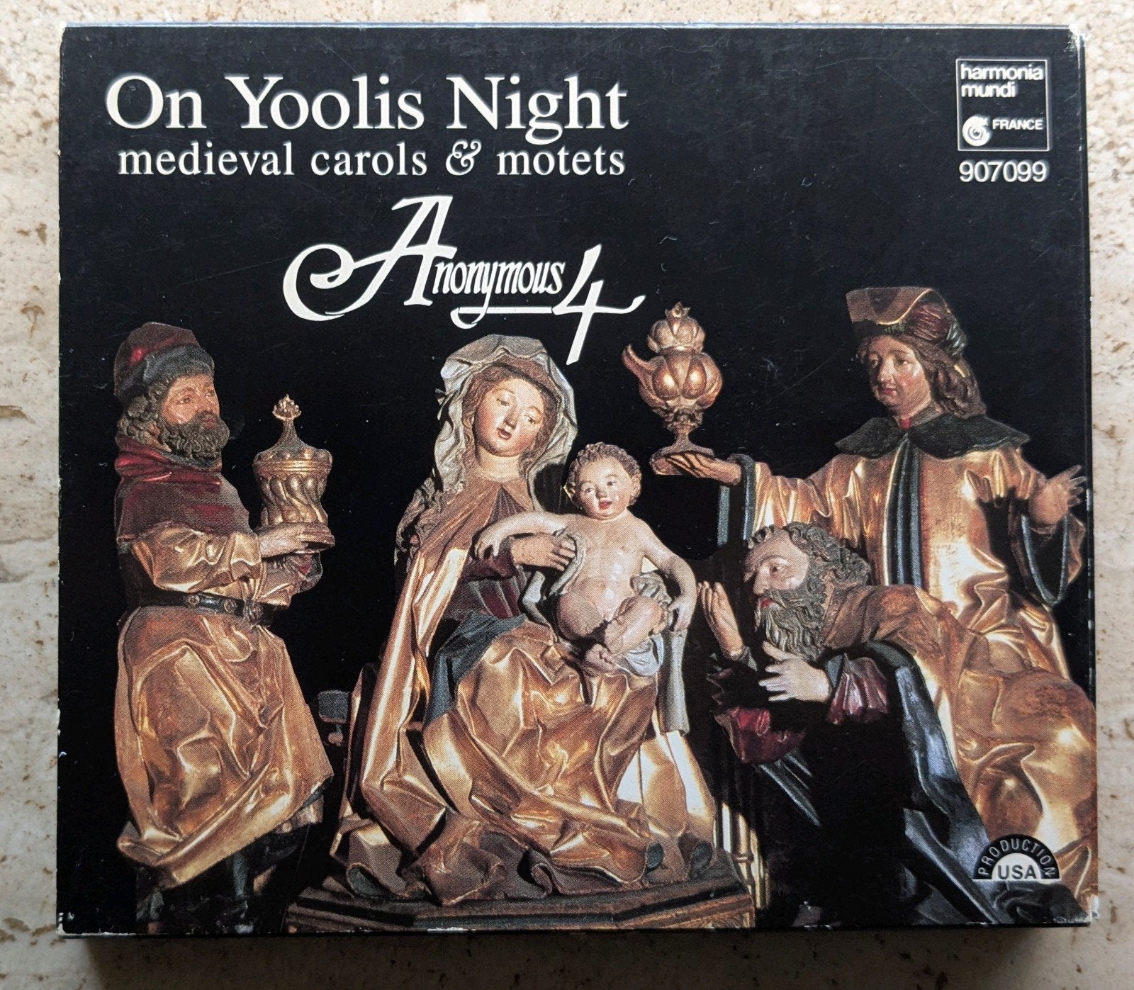 Anonymous 4 - On Yoolis Night Middeleeuwse Carols Motette, Ophalen of Verzenden, Modernisme tot heden, Gebruikt