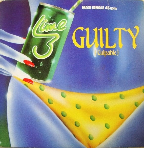 MAXI-SINGLE - Lime – Guilty = Culpable, Inclusief binnenhoes, Ophalen of Verzenden, Zo goed als nieuw, Disco