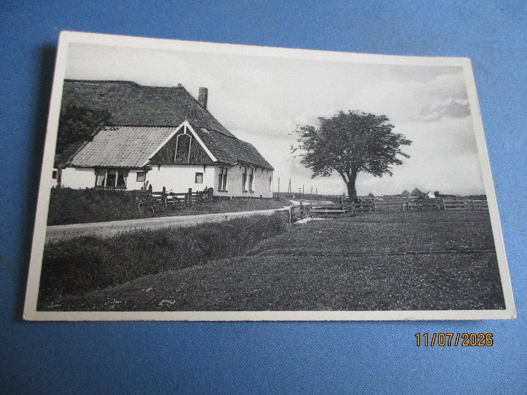 Texel, Ophalen of Verzenden, Voor 1920, Ongelopen, Waddeneilanden