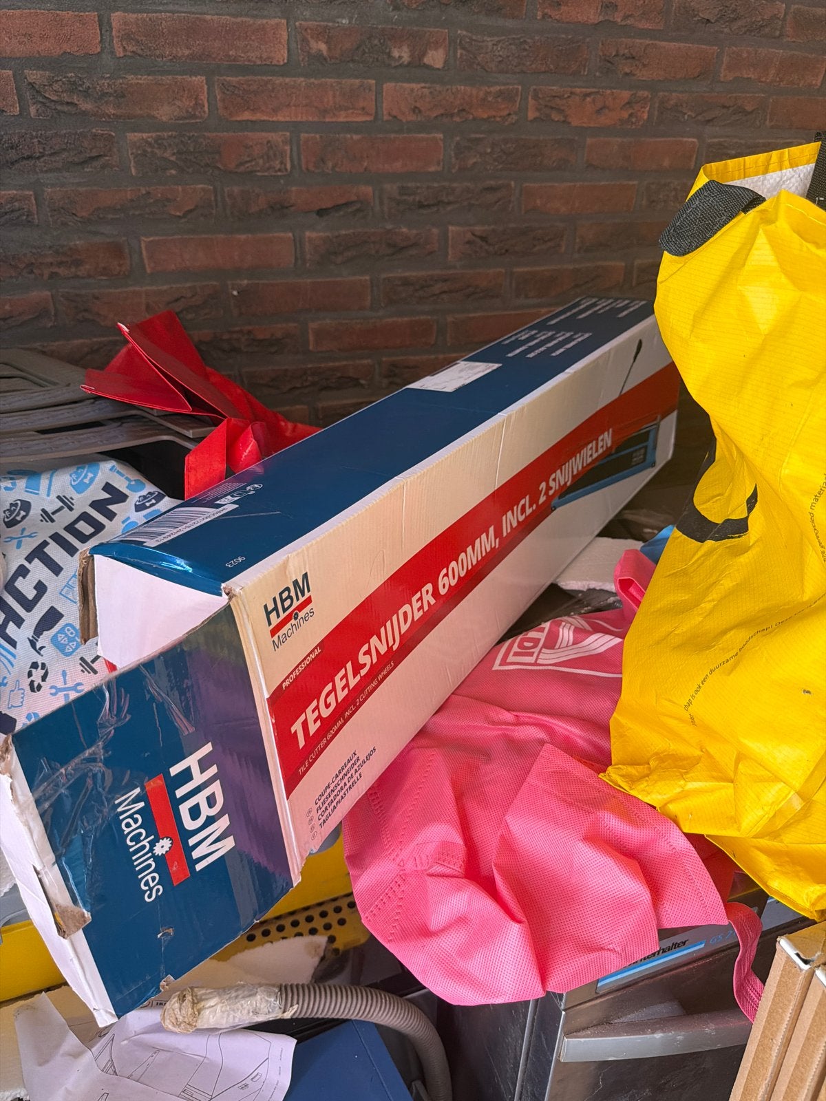 HBM Professionele Tegelsnijder 600mm - Nieuw in Doos, Doe-het-zelf en Verbouw, Tegels, Ophalen, Nieuw, 10 m² of meer, Vloertegels