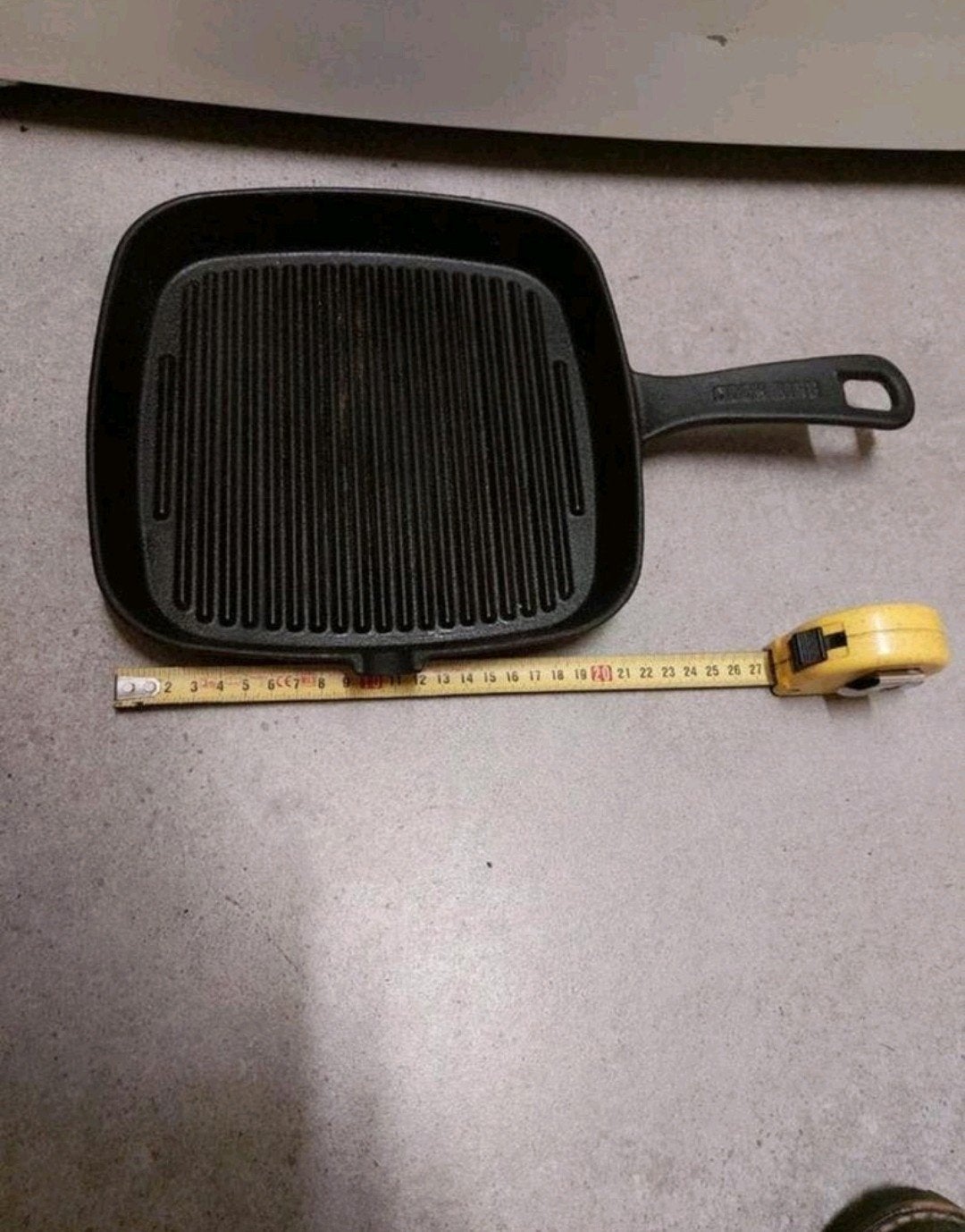 Gietijzeren Gietijzer grillpan grilpan pan
Gebruikte grillpa, Huis en Inrichting, Ophalen of Verzenden, Gebruikt, Gietijzer