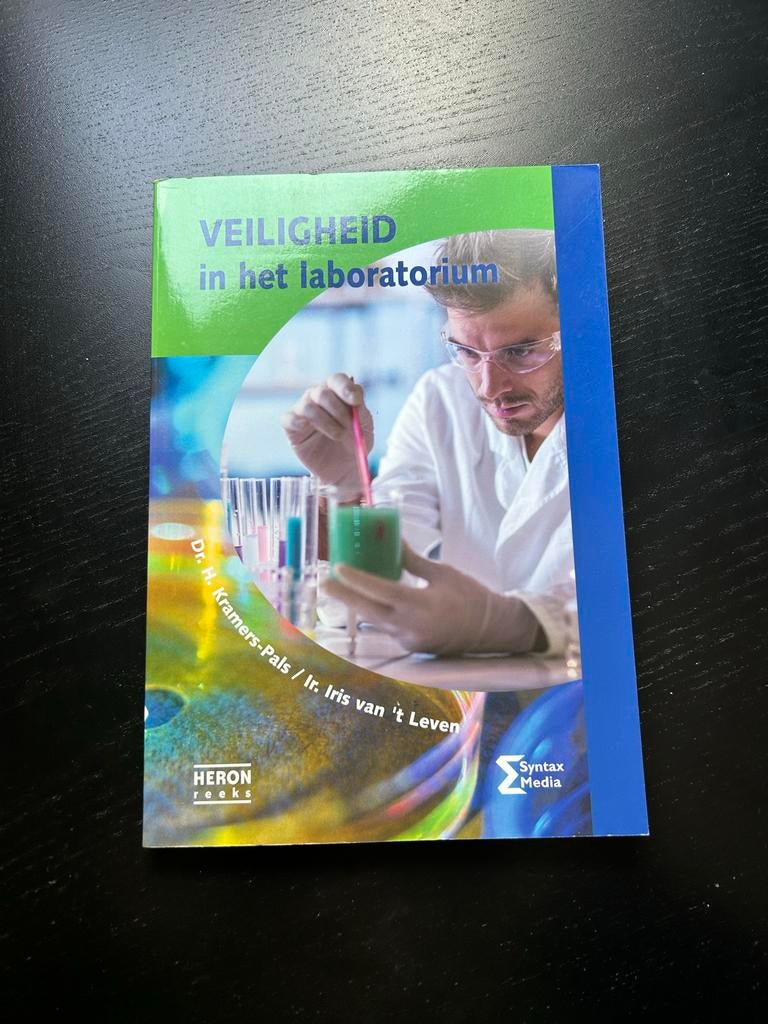 Veiligheid in het laboratorium - Dr. H. Kramers-Pals, Ophalen of Verzenden, Beta, Gelezen, HBO