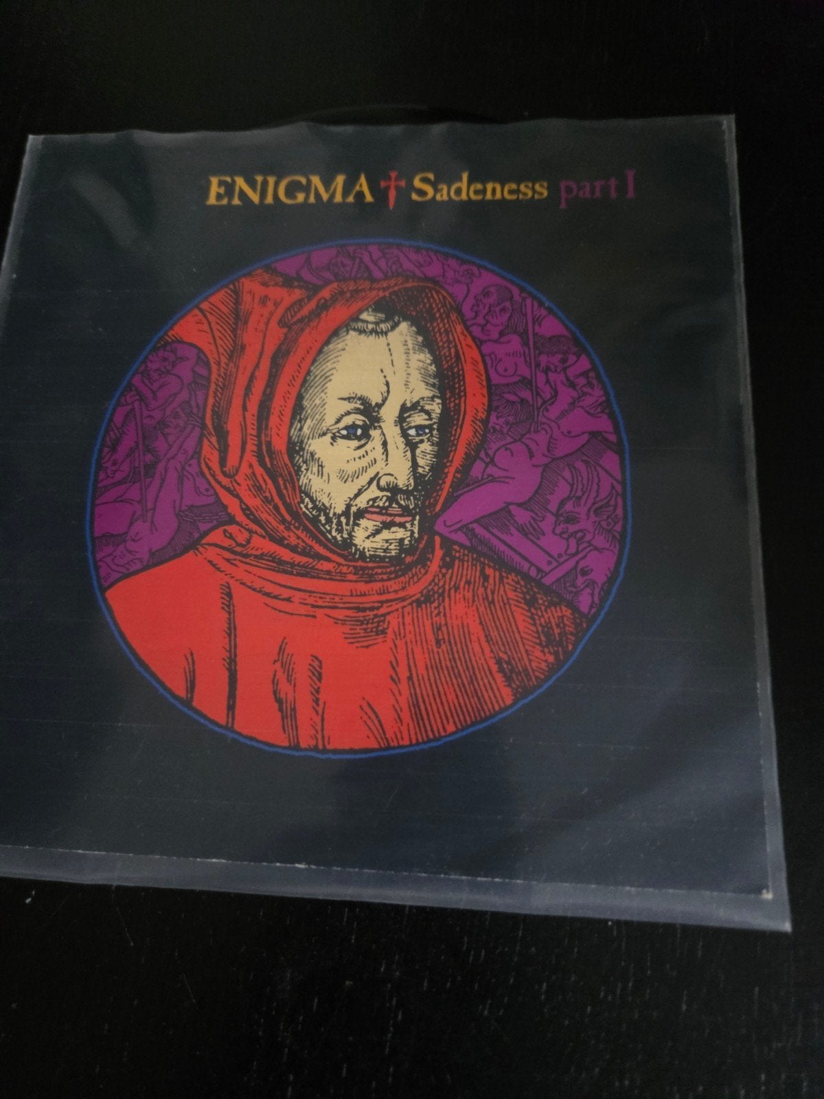 Enigma - Sadeness Part I (7 inch vinyl single), Overige genres, 7 inch, Ophalen of Verzenden, Zo goed als nieuw