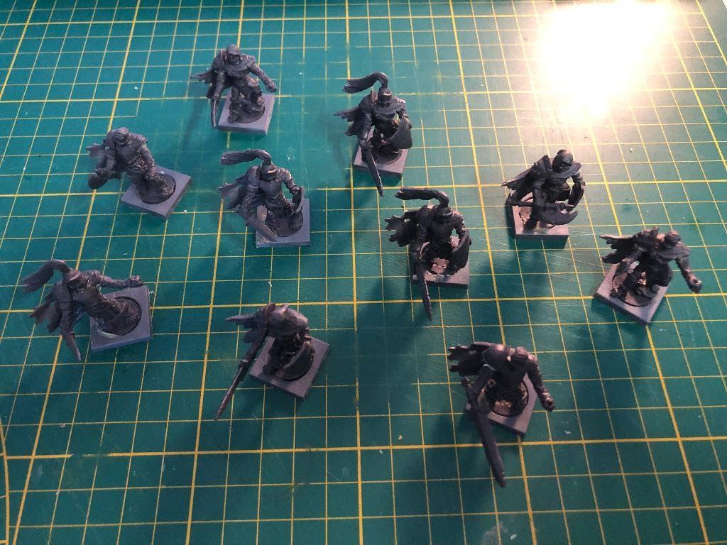 Kings of War Undead Mummy Troop, Hobby en Vrije tijd, Wargaming, Ophalen of Verzenden, Zo goed als nieuw, Overige soorten, Figuurtje(s)