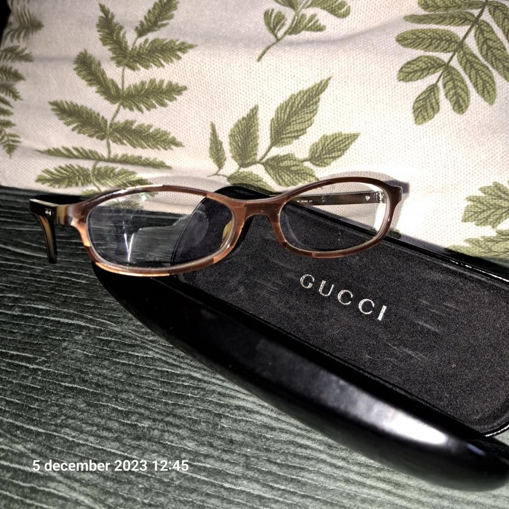 Gucci bril sterkte onbekend, Overige merken, Overige kleuren, Ophalen of Verzenden, Zo goed als nieuw