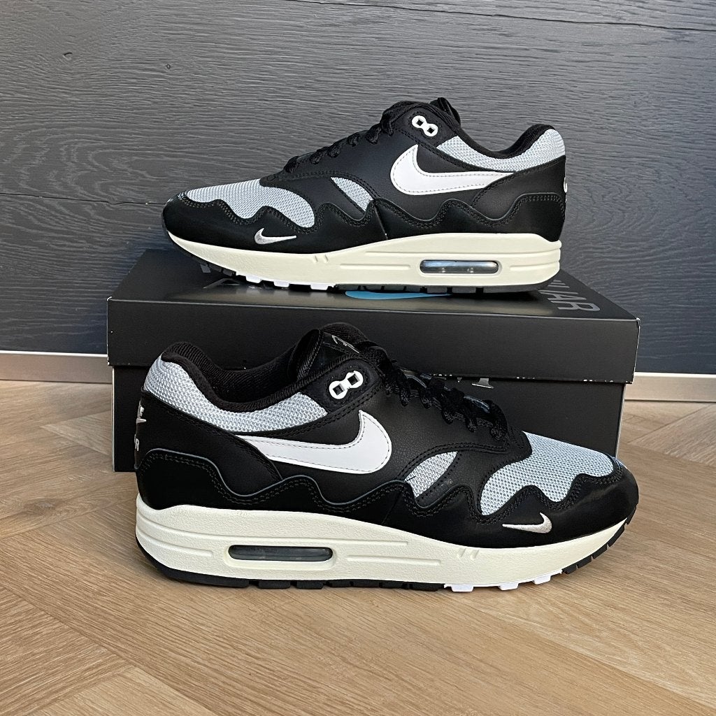 Nike Air Max 1 Patta Waves Black maat 41 NIEUW, Ophalen of Verzenden, Nieuw, Zwart