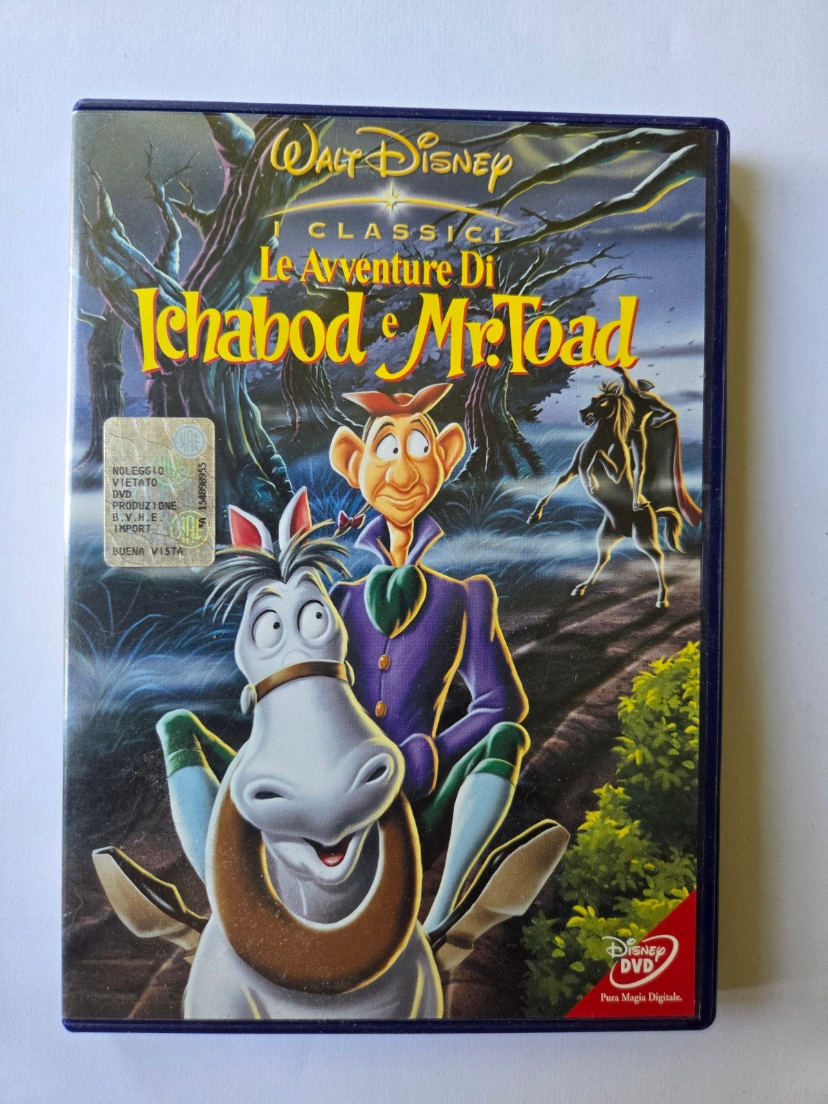 De avonturen van Ichabod & MrToad ( Disney), Cd's en Dvd's, Dvd's | Tekenfilms en Animatie, Alle leeftijden, Ophalen of Verzenden