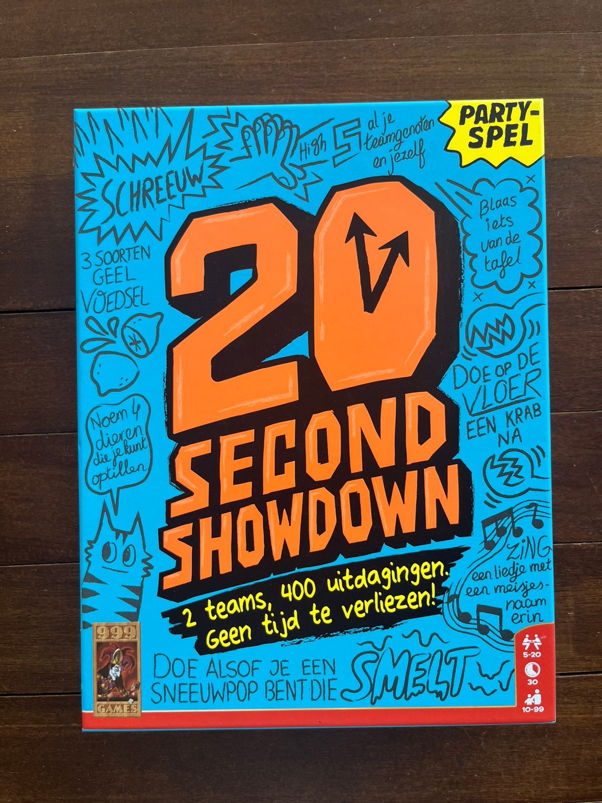 20 Seconds Showdown - in nieuwstaat, Hobby en Vrije tijd, Ophalen of Verzenden, Zo goed als nieuw