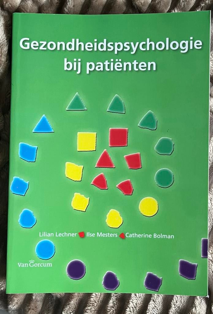 Gezondheidspsychologie bij patiënten - Lilian Lechner, Ophalen of Verzenden, Zo goed als nieuw, Klinische psychologie