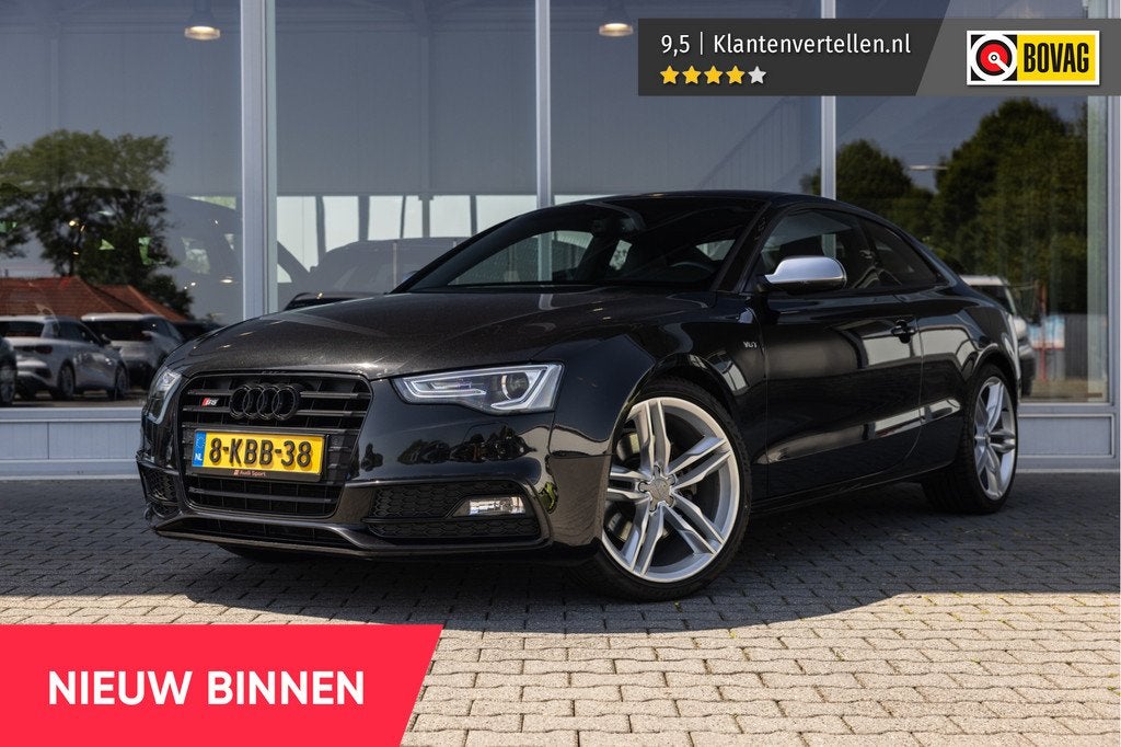 Audi A5 Coupé 3.0 TFSI S5 quattro Pro Line | NL Auto | Adap, Auto's, Audi, Gebruikt, Zwart, 2995 cc, Zwart