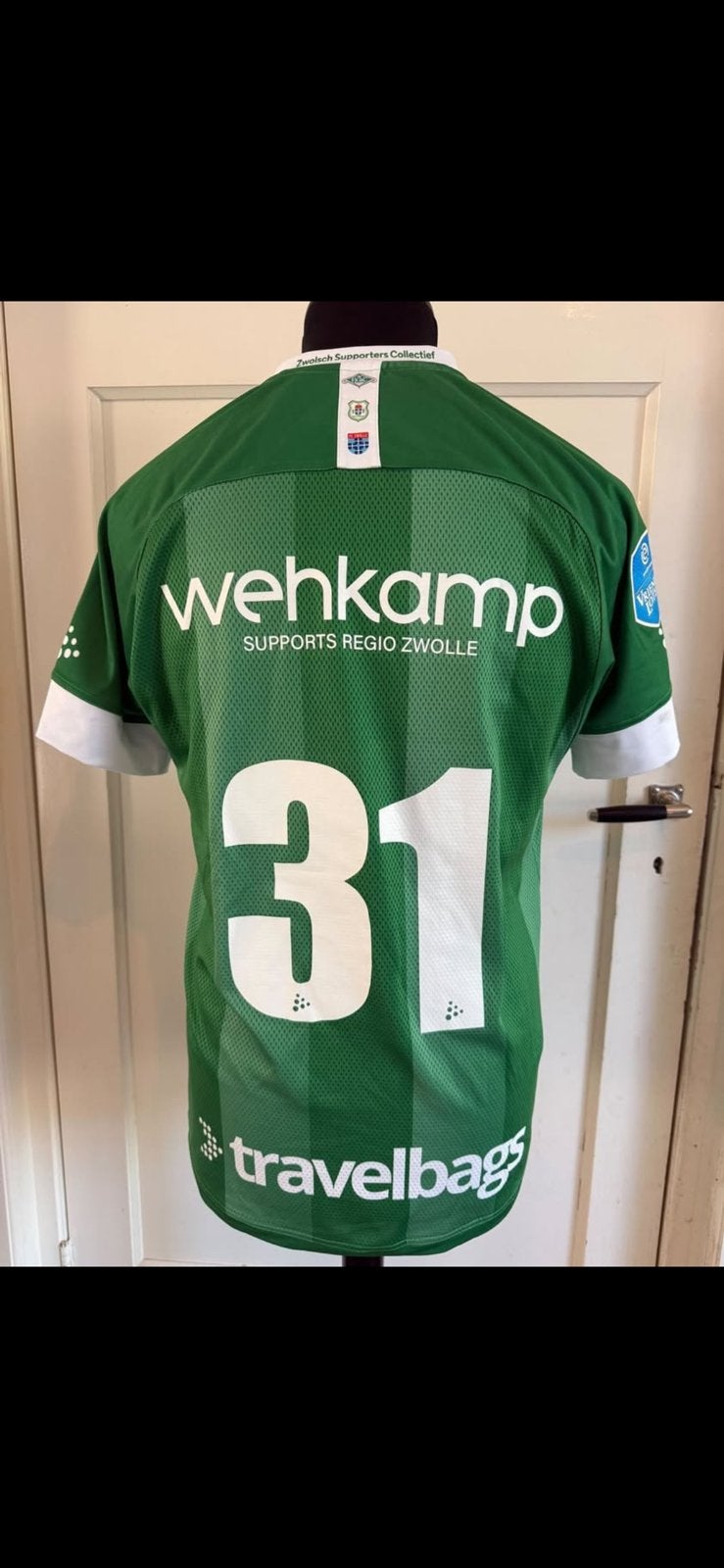 Matchworn sai van wermerskerken Pec Zwolle, Verzamelen, Verzenden, Zo goed als nieuw, Overige binnenlandse clubs, Shirt