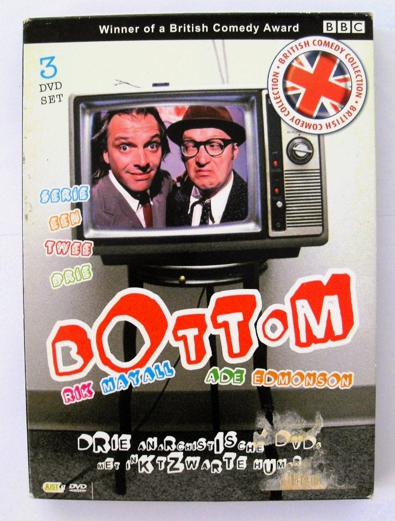 Bottom - serie 1 2 3 (originele dvd's) complete serie, Nederlands, Ophalen of Verzenden, Komedie, Vanaf 12 jaar