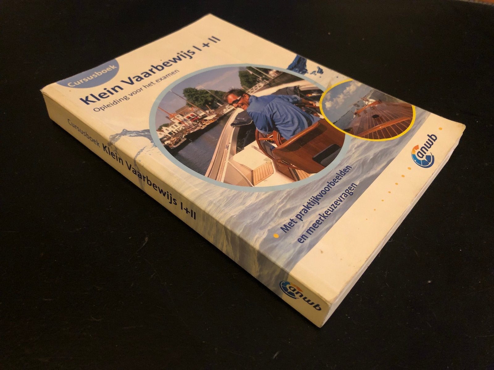 Cursusboek Klein Vaarbewijs 1+2 - ANWB, Ophalen of Verzenden, Zo goed als nieuw, Overige niveaus