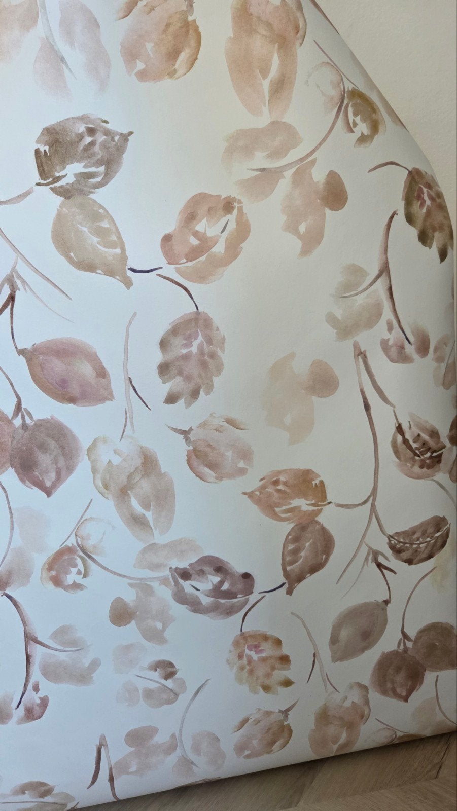 stuk roomblush behang, Ophalen of Verzenden, Beige