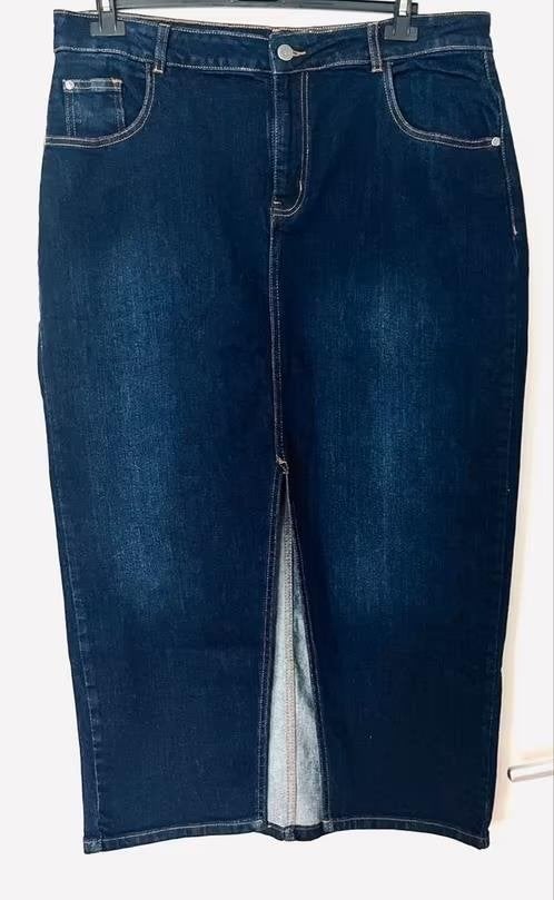 Laura Di Sarpi lange spijker rok maat 44[dmv], Blauw, Maat 42/44 (L), Nieuw, Ophalen of Verzenden