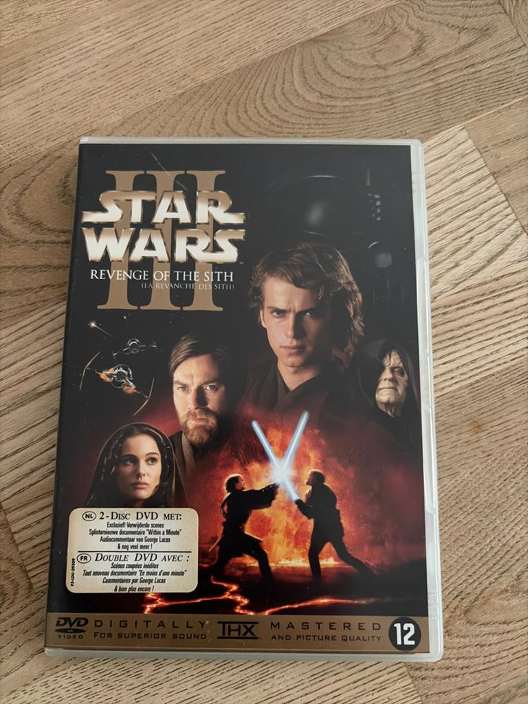 Star Wars Episode III: Revenge of the Sith DVD (2-disc), Cd's en Dvd's, Dvd's | Science Fiction en Fantasy, Vanaf 12 jaar, Ophalen of Verzenden