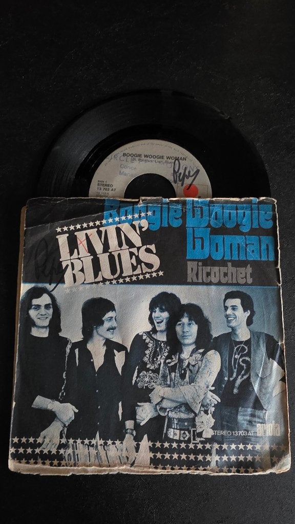 45 toeren, 7”single van: Livin' blues, Gebruikt, 7 inch, Ophalen of Verzenden, Pop