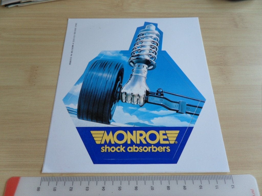 sticker MONROE shock absorbers robot hand schokdemper *, Ophalen, Zo goed als nieuw