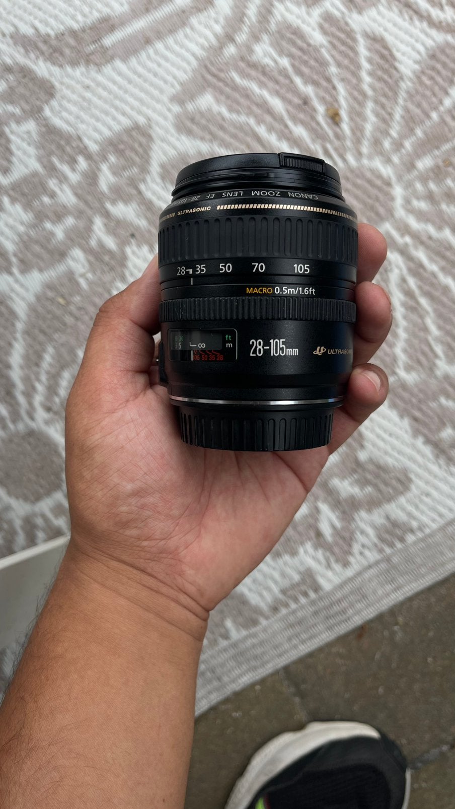 Canon lens EF 28-105 usm mark 2, Ultrasone focusmotor, Canon, Refurbished, Ophalen of Verzenden