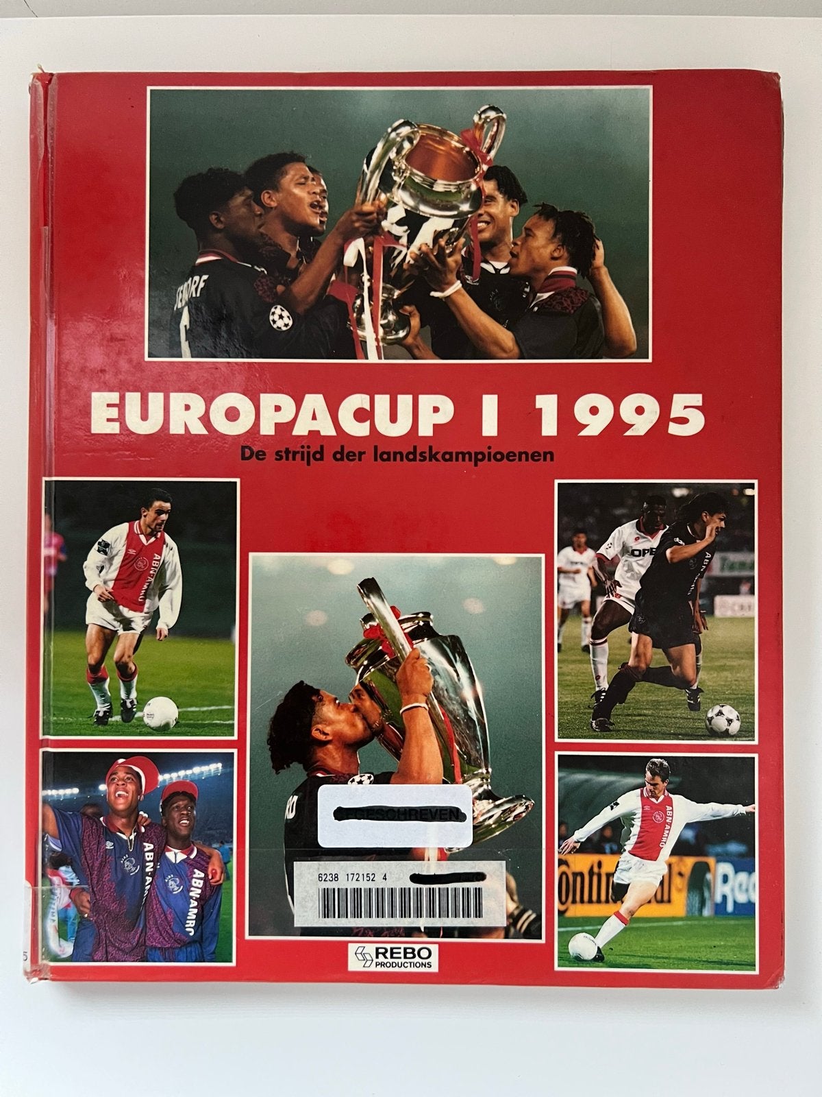 Europacup I 1995: De Strijd der Landskampioenen - Ajax, Ophalen of Verzenden, Gelezen, Balsport