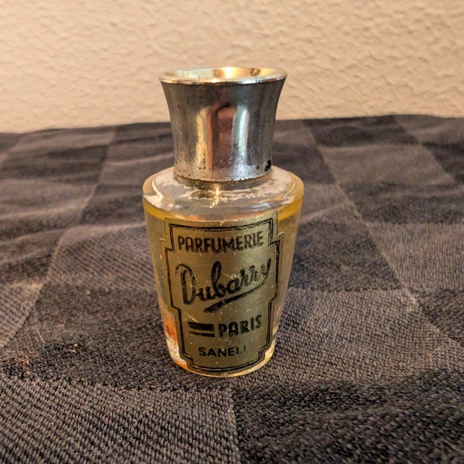 ntiek Parfumerie Dubarry Paris "Sanel"  - Museumstuk, Verzenden, Parfumfles, Gevuld