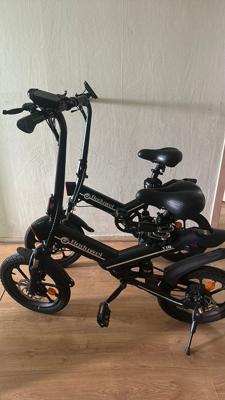 Bodywel T16 elektrische fietsen, Fietsen en Brommers, Elektrische fietsen, Gebruikt, Minder dan 47 cm, 50 km per accu of meer