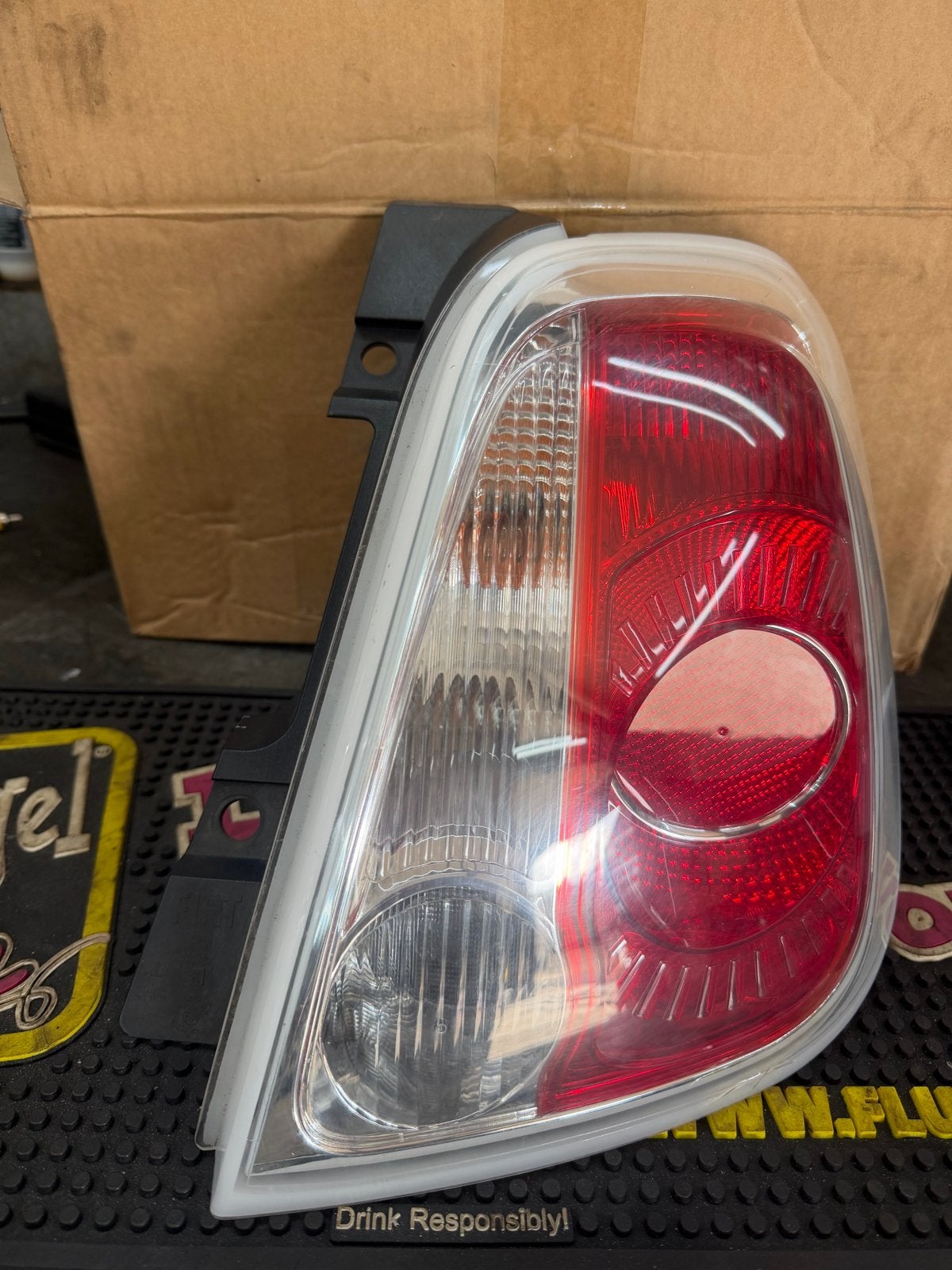 Achterlicht Fiat 500 cabrio - Rechts - Gebruikt, Ophalen of Verzenden, Gebruikt, Fiat