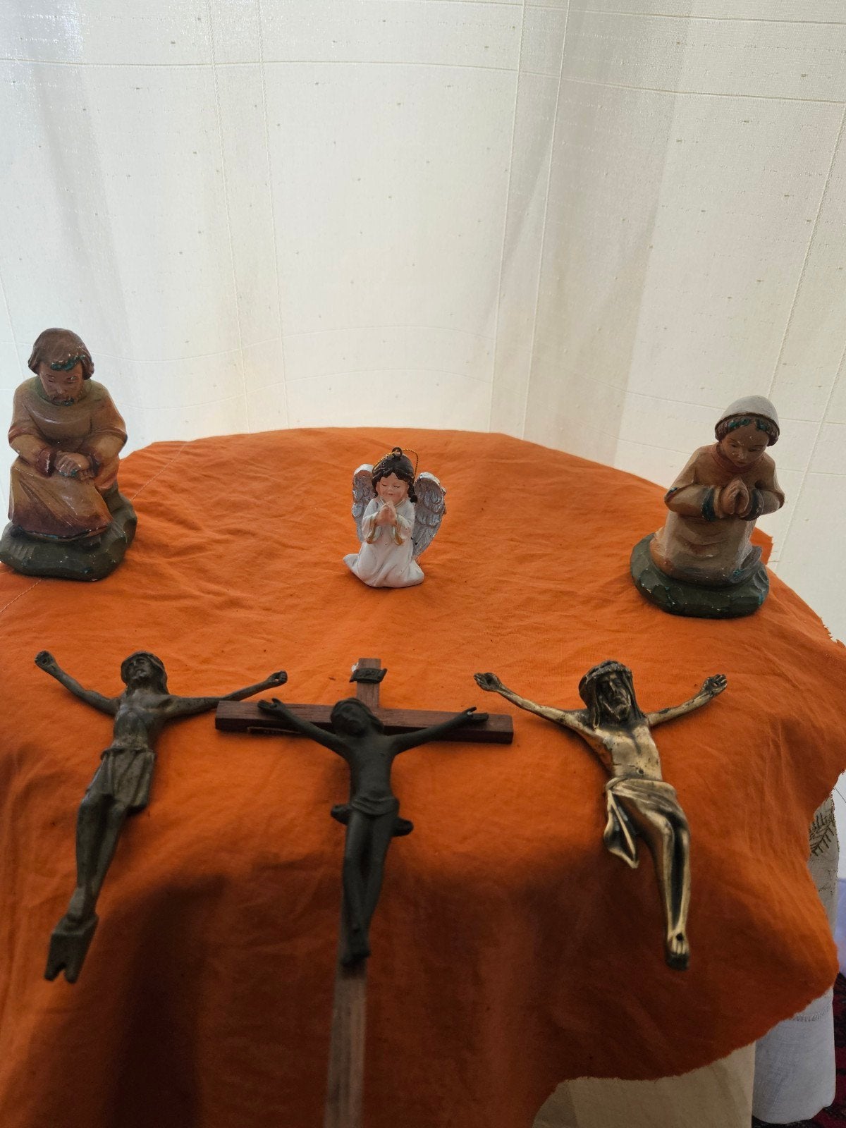 Diverse religieuze beelden en kruisbeelden, Antiek en Kunst, Ophalen