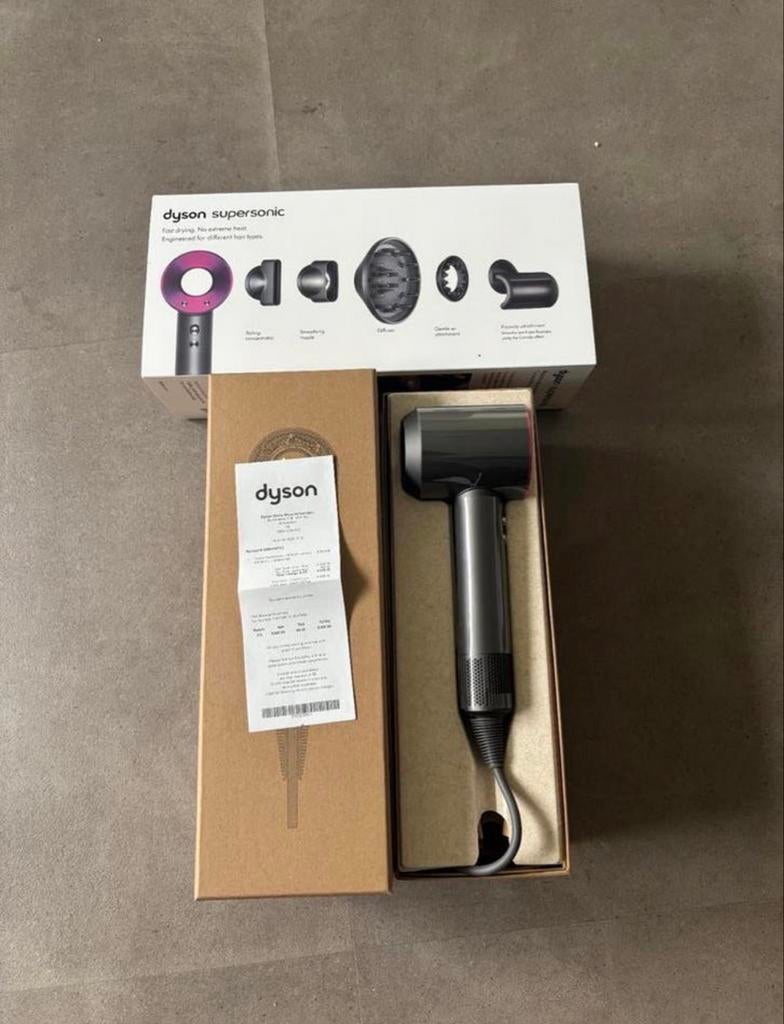 Dyson Supersonic Föhn - Nieuw met bon !, Witgoed en Apparatuur, Ophalen of Verzenden, Nieuw, Haarverzorging