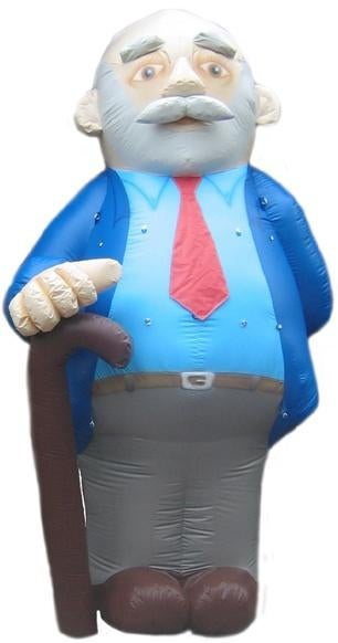 Abraham pop inflatable te koop, Ophalen, Gebruikt, Abraham of Sarah