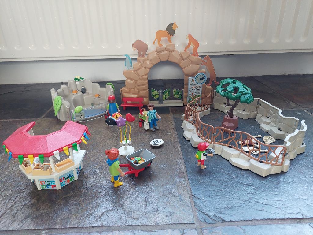Playmobil Diertuin set, 6634 + 4462 + 3135, Kinderen en Baby's, Speelgoed | Playmobil, Ophalen of Verzenden, Gebruikt