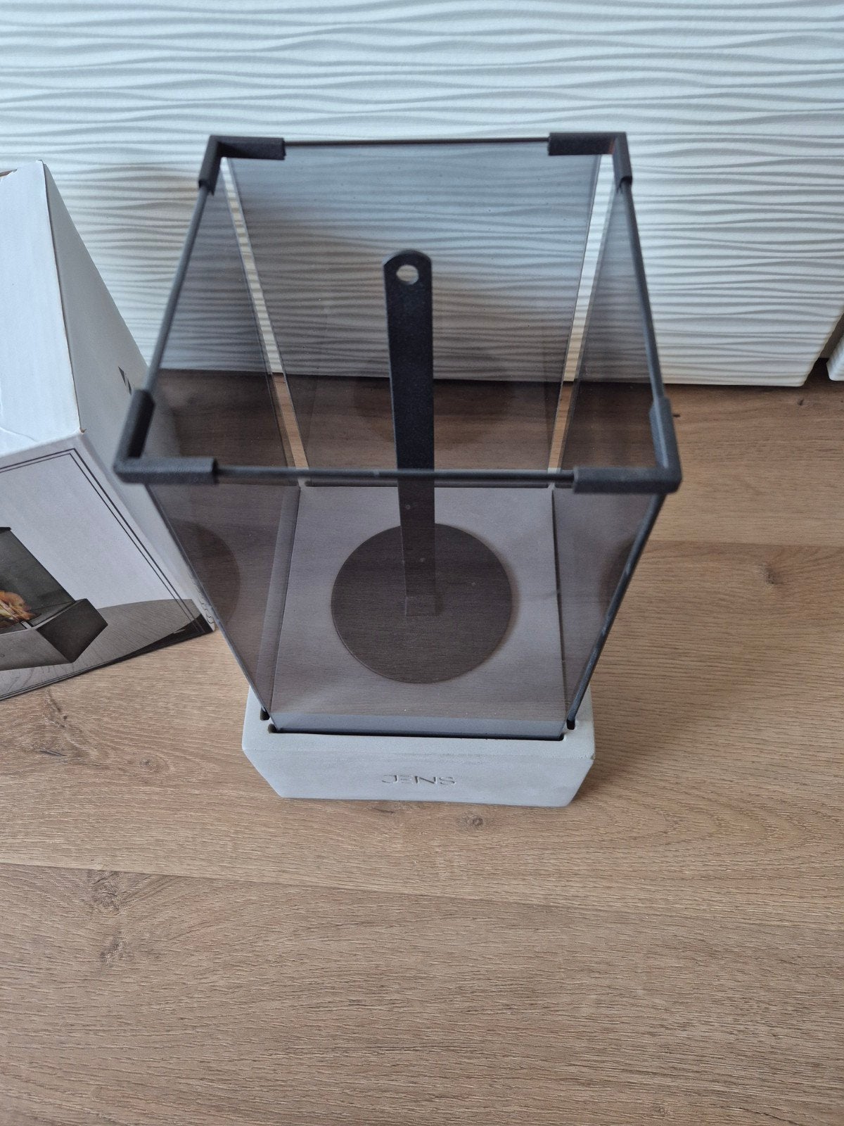 Nieuw! Ethanol Brander Jens Living, Overige typen, Nieuw, Ophalen of Verzenden, Grijs
