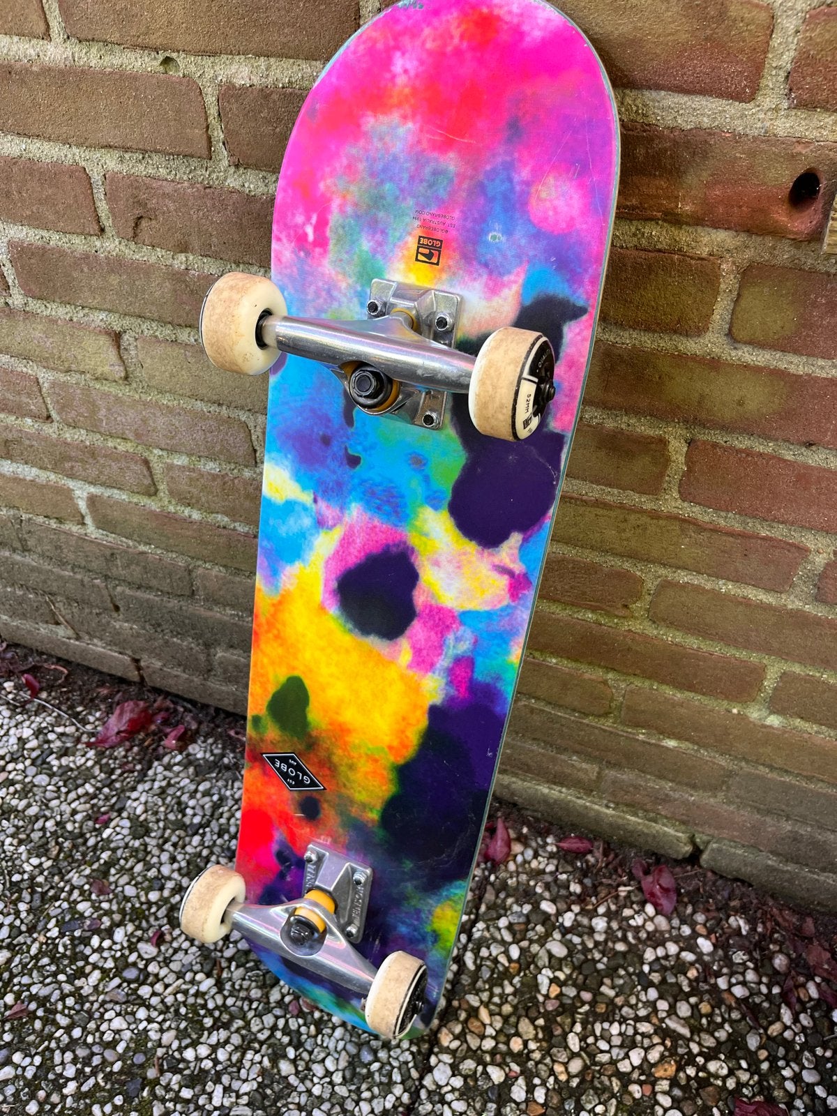 Globe Skateboard - Kleurrijk en Weinig Gebruikt, Ophalen, Gebruikt, Skateboard