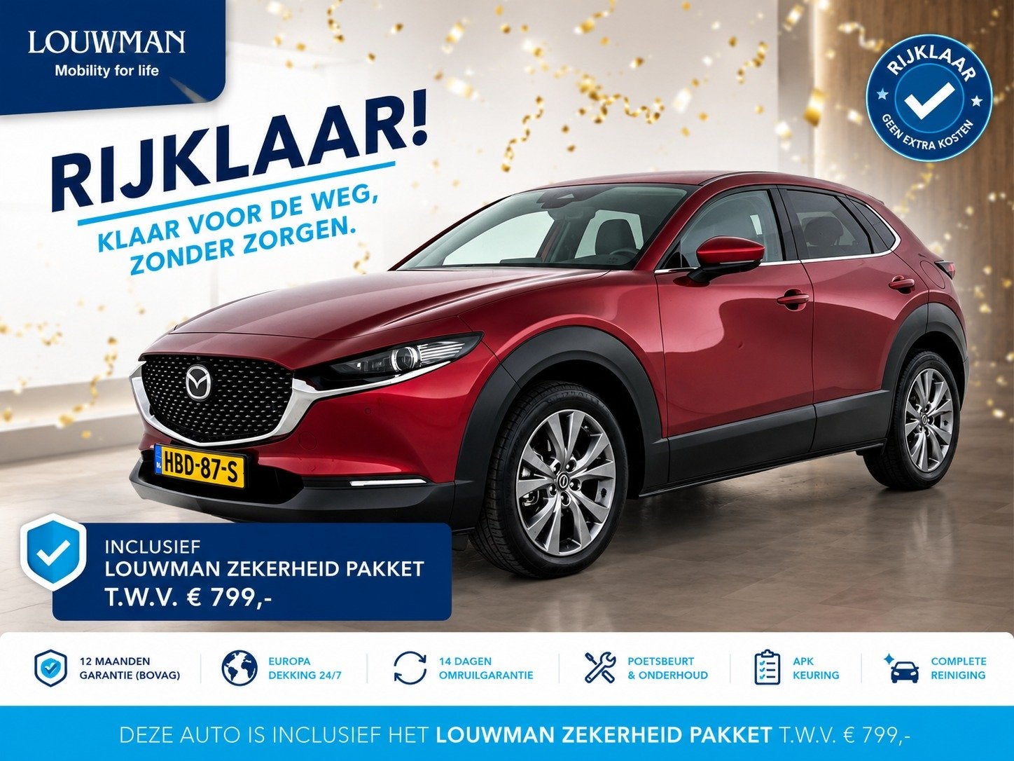 Mazda CX-30 2.0 e-SkyActiv-X M Hybrid Exclusive-line | RIJKL