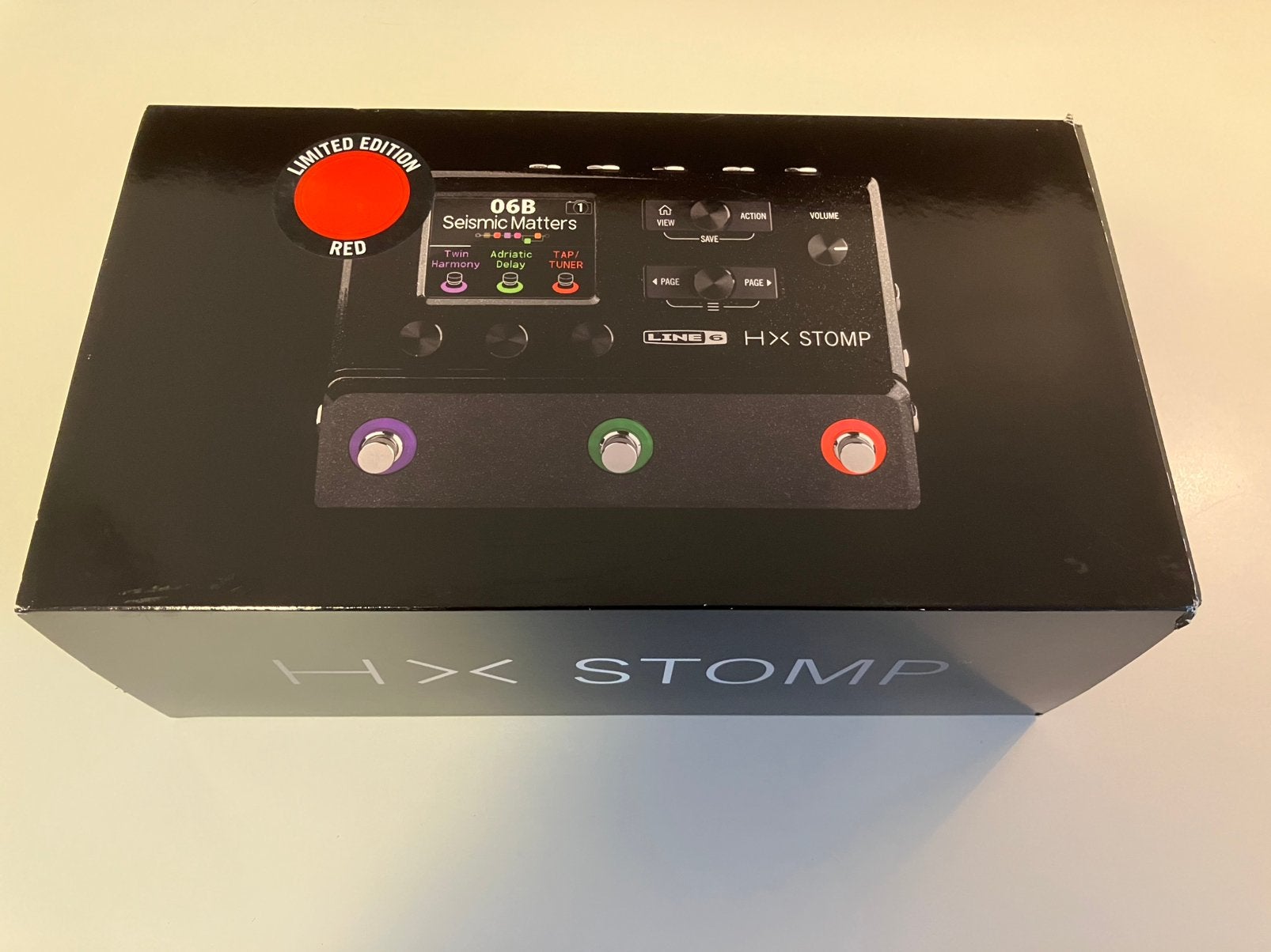 Line 6 HX Stomp (Limited Edition Red), Muziek en Instrumenten, Ophalen of Verzenden, Zo goed als nieuw