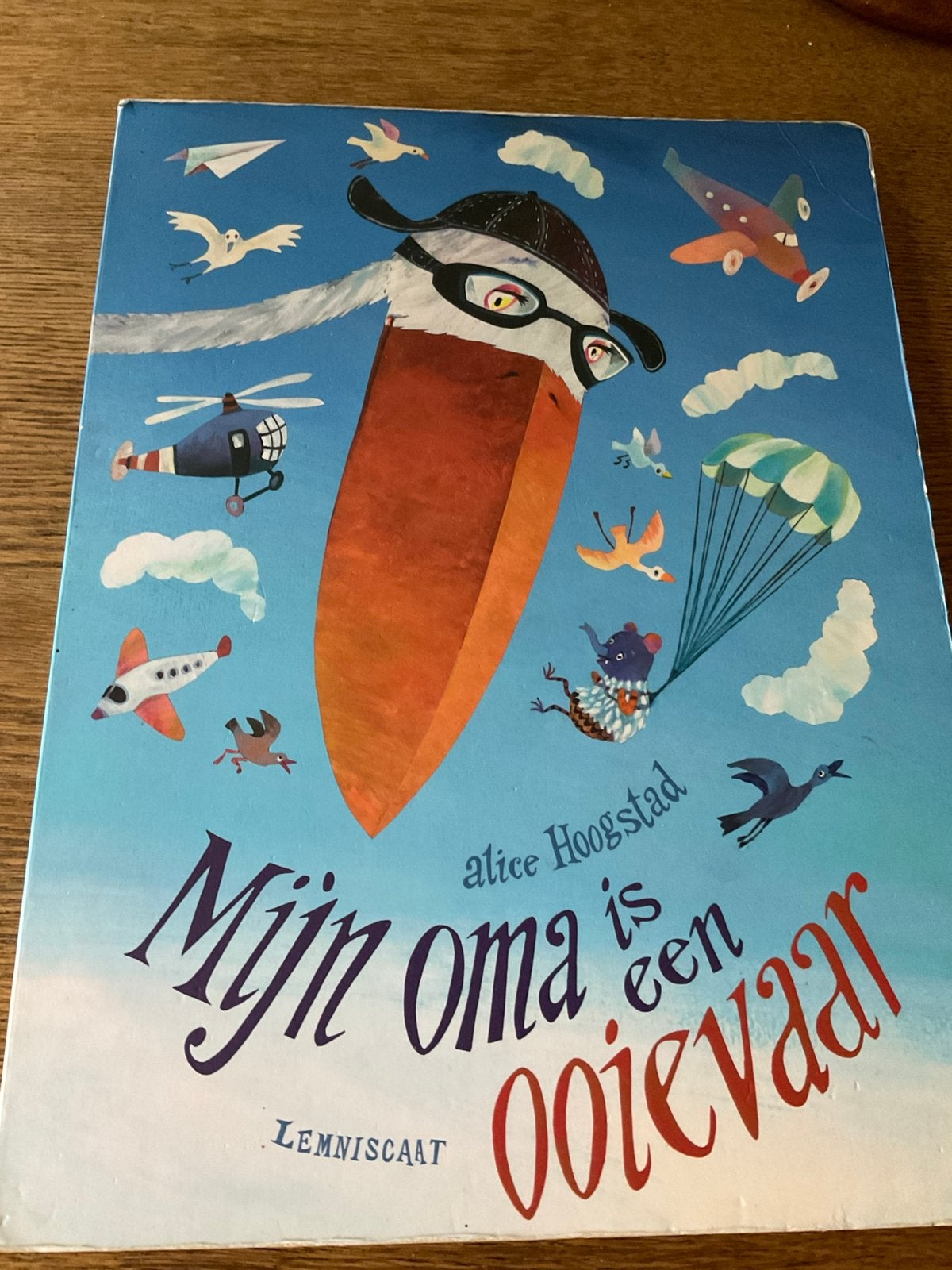 Alice Hoogstad - Mijn oma is een ooievaar, Boeken, Prentenboeken en Plaatjesalbums, Ophalen of Verzenden, Gelezen, Alice Hoogstad